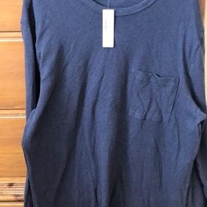 J Crew Men's long sleeve pocket tee